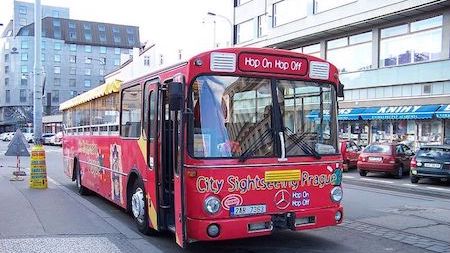 Bus hop-on hop-off Praga